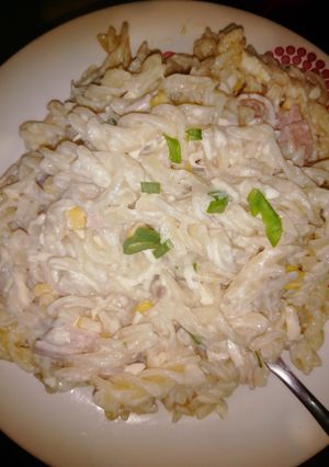 Una foto de Pasta Blanca
