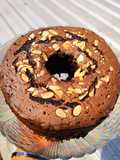 Bolu cokelat almond