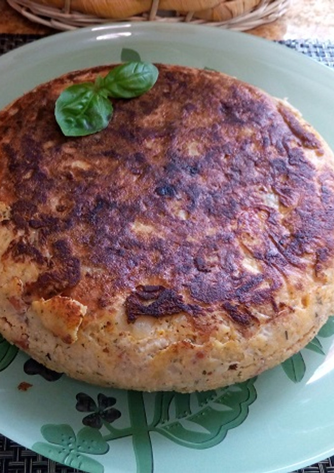 Una foto de Tortilla de patatas con chorizo