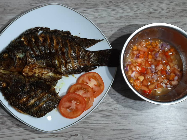 Cara Gampang Membuat Ikan Nila Bakar Sambal Matah Untuk Pemula