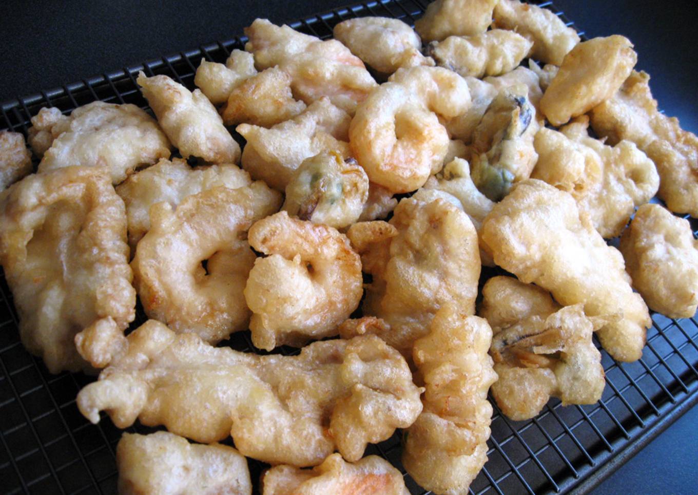 Beer Battered Fried Seafood