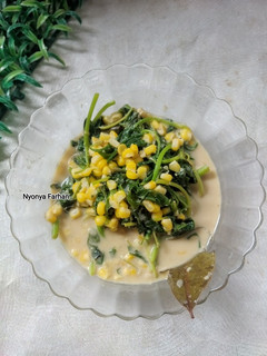 Foto resep Bobor Bayam Jagung
