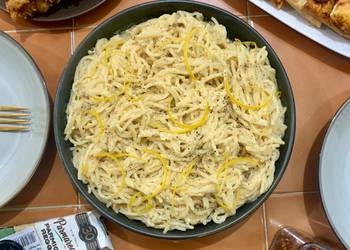 Latest Recipe Pasta al Limone Delicious Simple