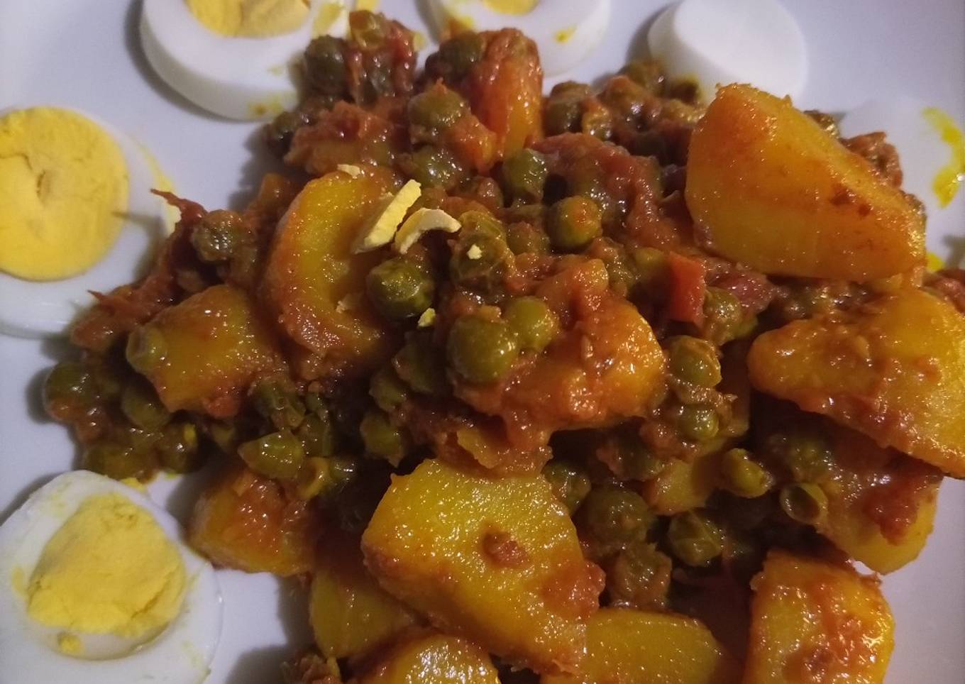 Mattar aloo