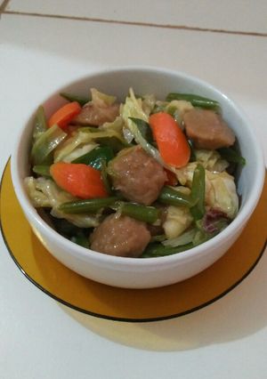 Foto resep Tumis sayuran saos tiram