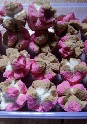 Foto resep Bolkus mekar 3 warna