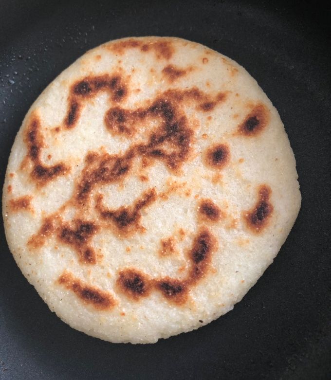 Una foto de Arepa (harina pan)