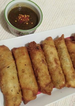 A picture of Spring Macroni Roll 😃😃.