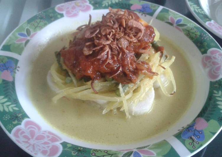 Lontong Sayur Banjar ala Herlin Widodo