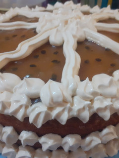 Una foto de Torta de parchita