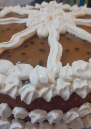 Una foto de Torta de parchita
