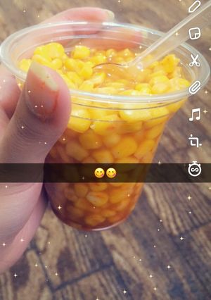 صورة لوصفة طريقة تحضير الذرة