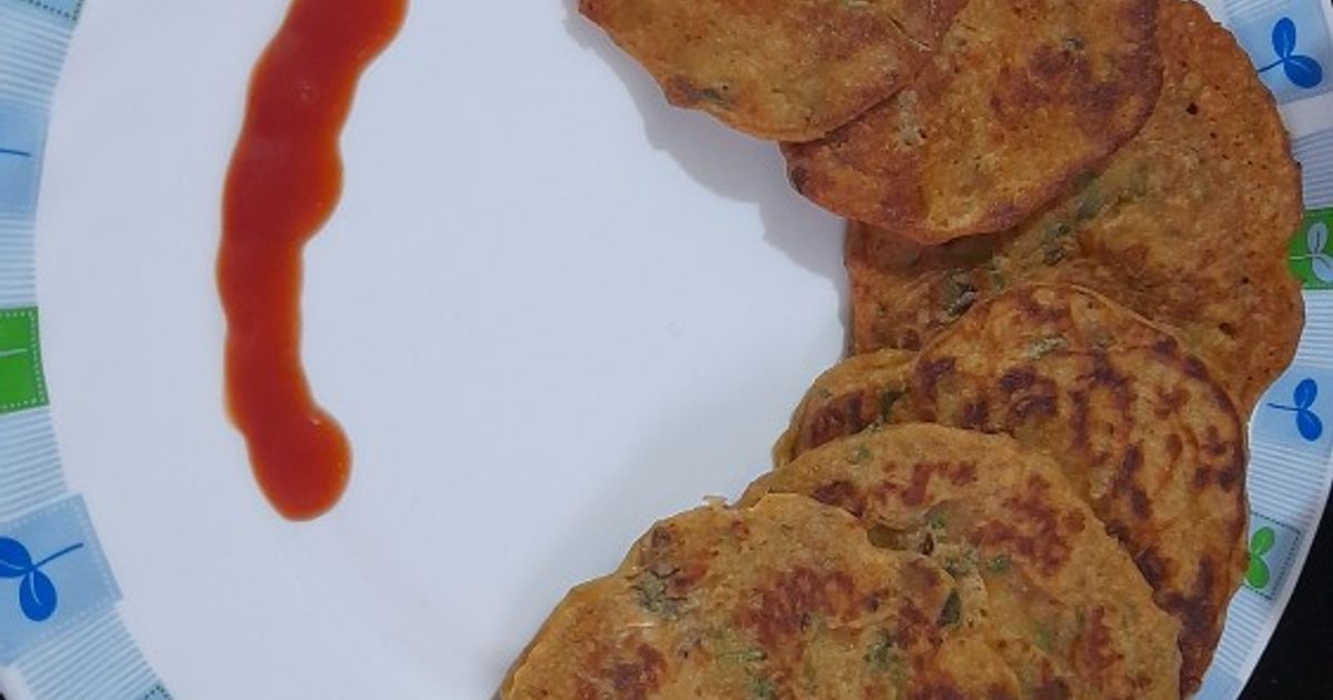 Resep Bottle guard pancake.[leftover vegetable] Enak,... - foto hasil masakan