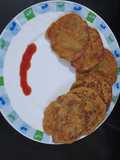 Bottle guard pancake.[leftover vegetable]