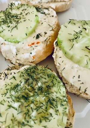 A picture of Cucumber Sandwiches.