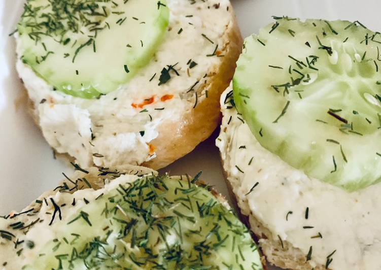 Simple Way to Prepare Speedy Cucumber Sandwiches