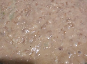 Una foto de Frijoles refritos en manteca de cerdo