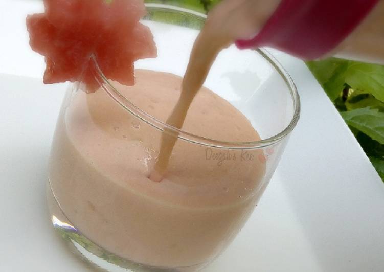 How to Prepare Yummy Mixed Fruits Smoothie This is Secret Recipe  From Best My Grandma's Recipe !!