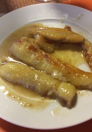 Une photo de Bananes Flambées