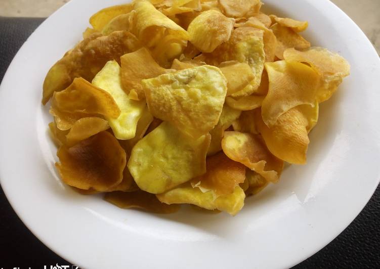 Recipe of Homemade Sweet potatoe chips