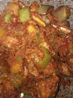 Foto resep Sambal terong teri pedas