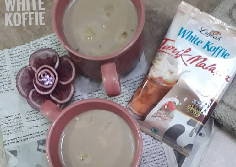 Cara mengolah Wedang jahe white koffie  yang Enak