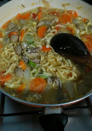 Foto resep Mie godhog semarang