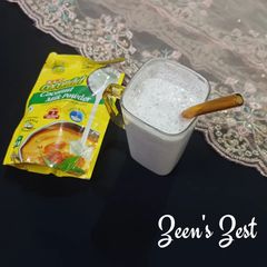 A picture of Dragon Fruit and Coconut Milk Smoothie.