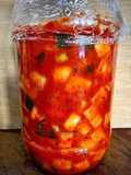 Kkakdugi (Kimchi Lobak Korea)