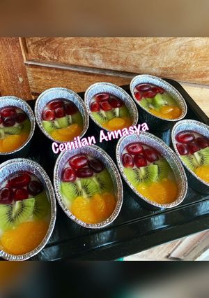 Foto resep Puding Buah