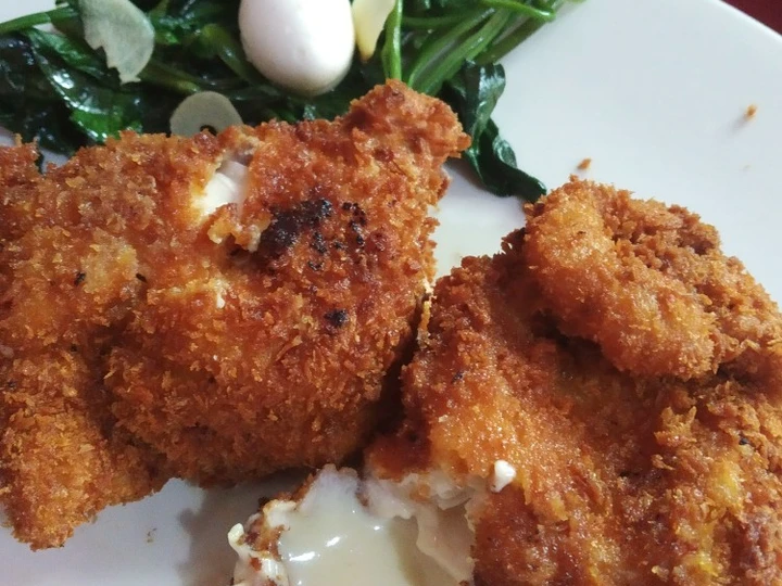 Langkah Gampang Membuat Resep Dada Ayam Meler Berbedak 3 Lapis yang Lezat Sekali Anti Ribet, Bikin Ngiler