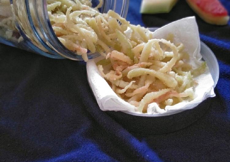 Resep: Enak43. Kulit Semangka Krispi