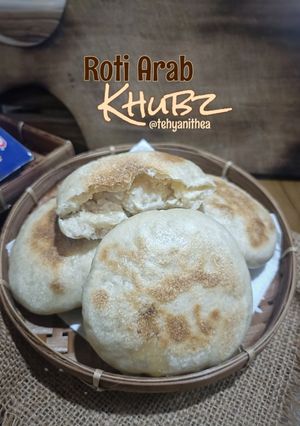 Foto resep Roti Arab "Khubz" isi Keju Pakai Teflon
