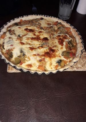 Una foto de Tarta de zapallitos casera