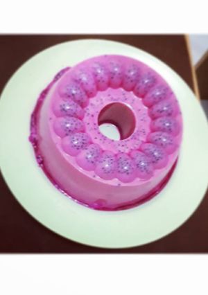 Foto resep Puding Buah Naga