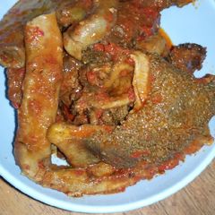 A picture of Peppered intestine.