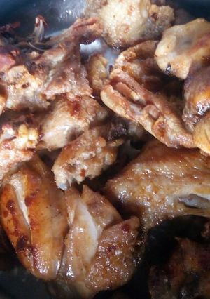 A picture of Fried chicken#4weekschallenge.