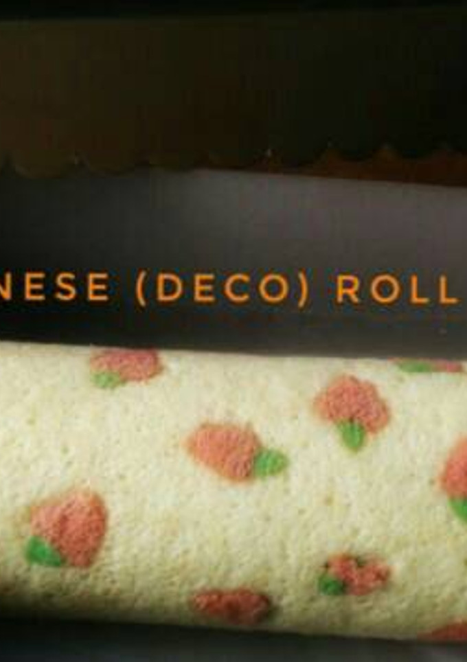 Foto resep Japanese (deco) roll cake