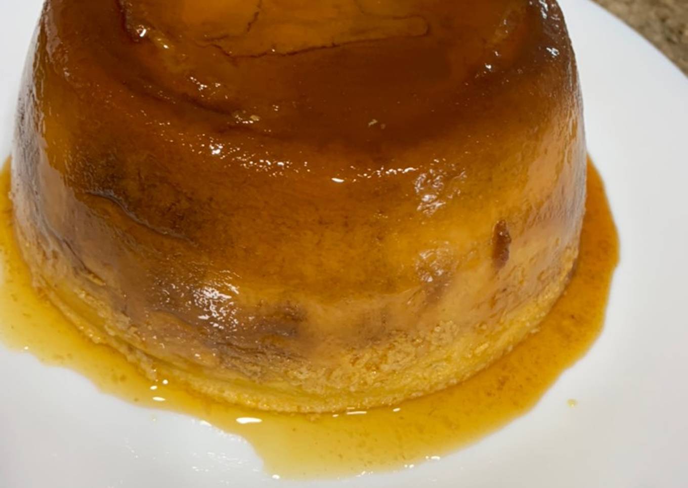 Flan de calabaza