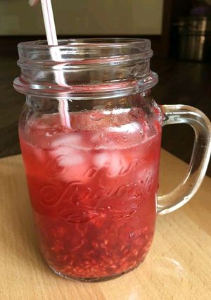 Hình của món Nước ép mâm xôi.