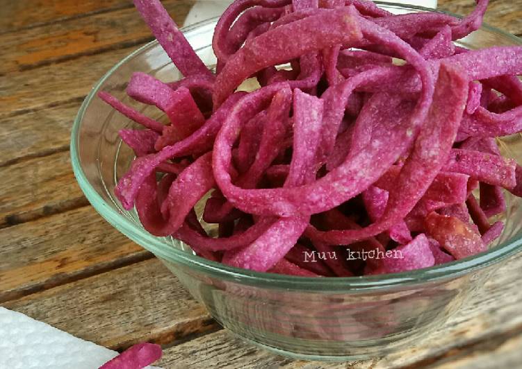 Stick ubi ungu renyah