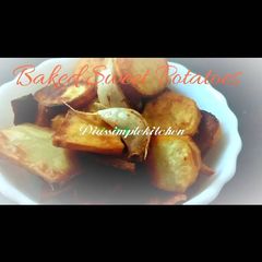 A picture of Baked Sweet Potato Crisps.