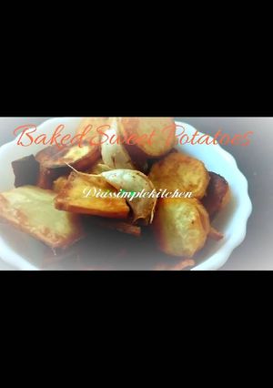 A picture of Baked Sweet Potato Crisps.