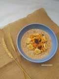 Oatmeal Chocolate Banana Mango