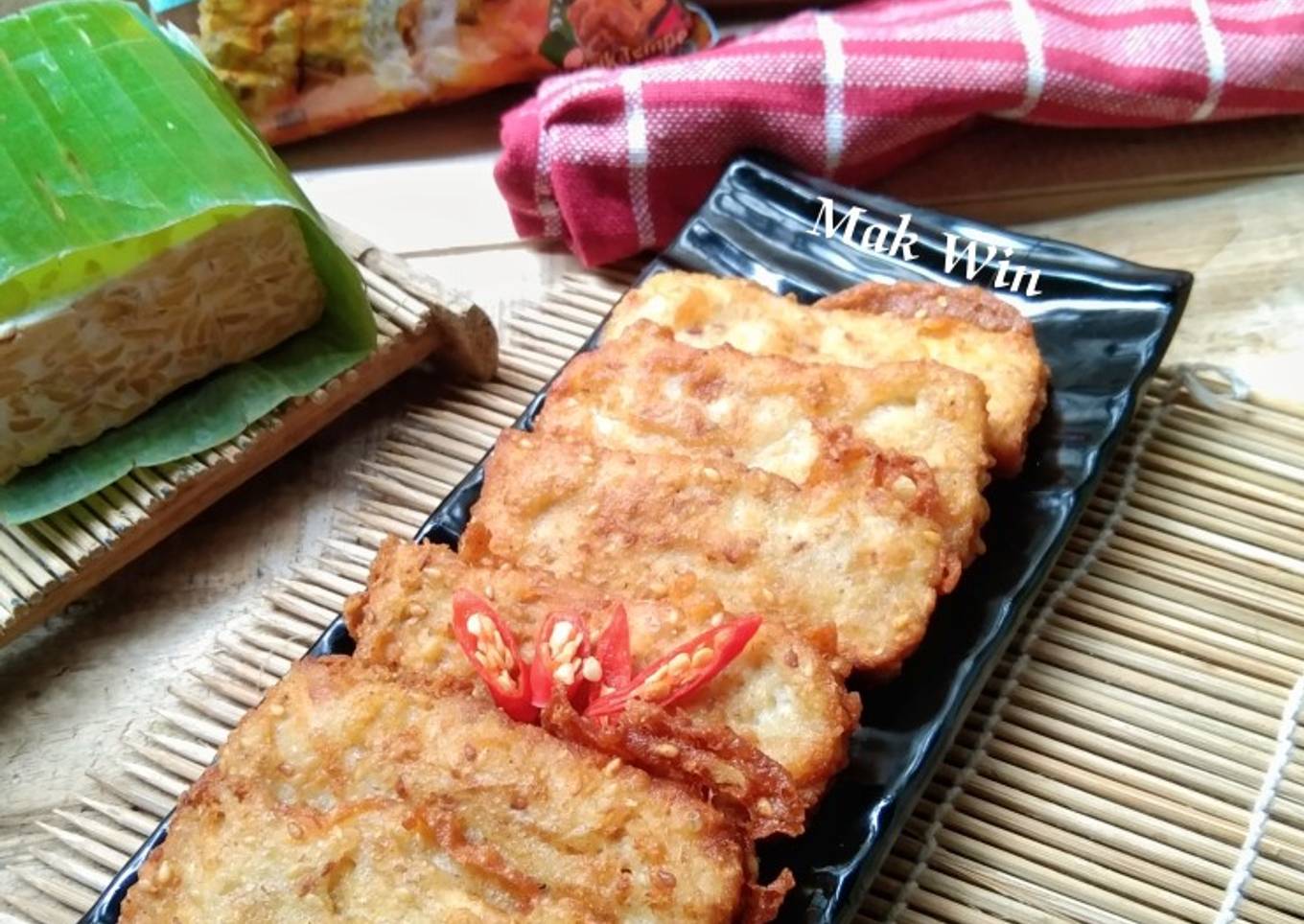 Tempe goreng wijen kriuk