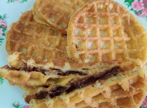 Gambar Waffle simple