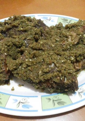Foto resep Ikan goreng sambal hijau special