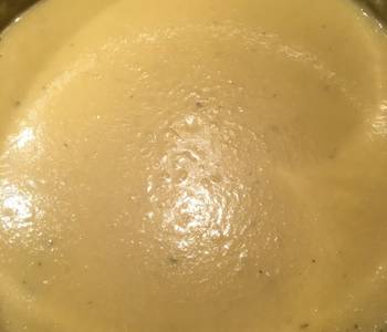 Latest Recipe Cauliflower potato  cheddar soup Delicious and Healthy