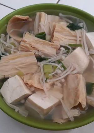 Foto resep Soup Kembang Tahu