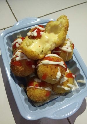 Foto resep Kroket mozzarella